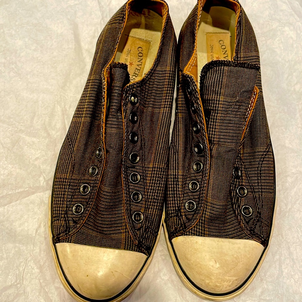 Converse x John Varvatos All Star Men’s Brown Plaid Shoes